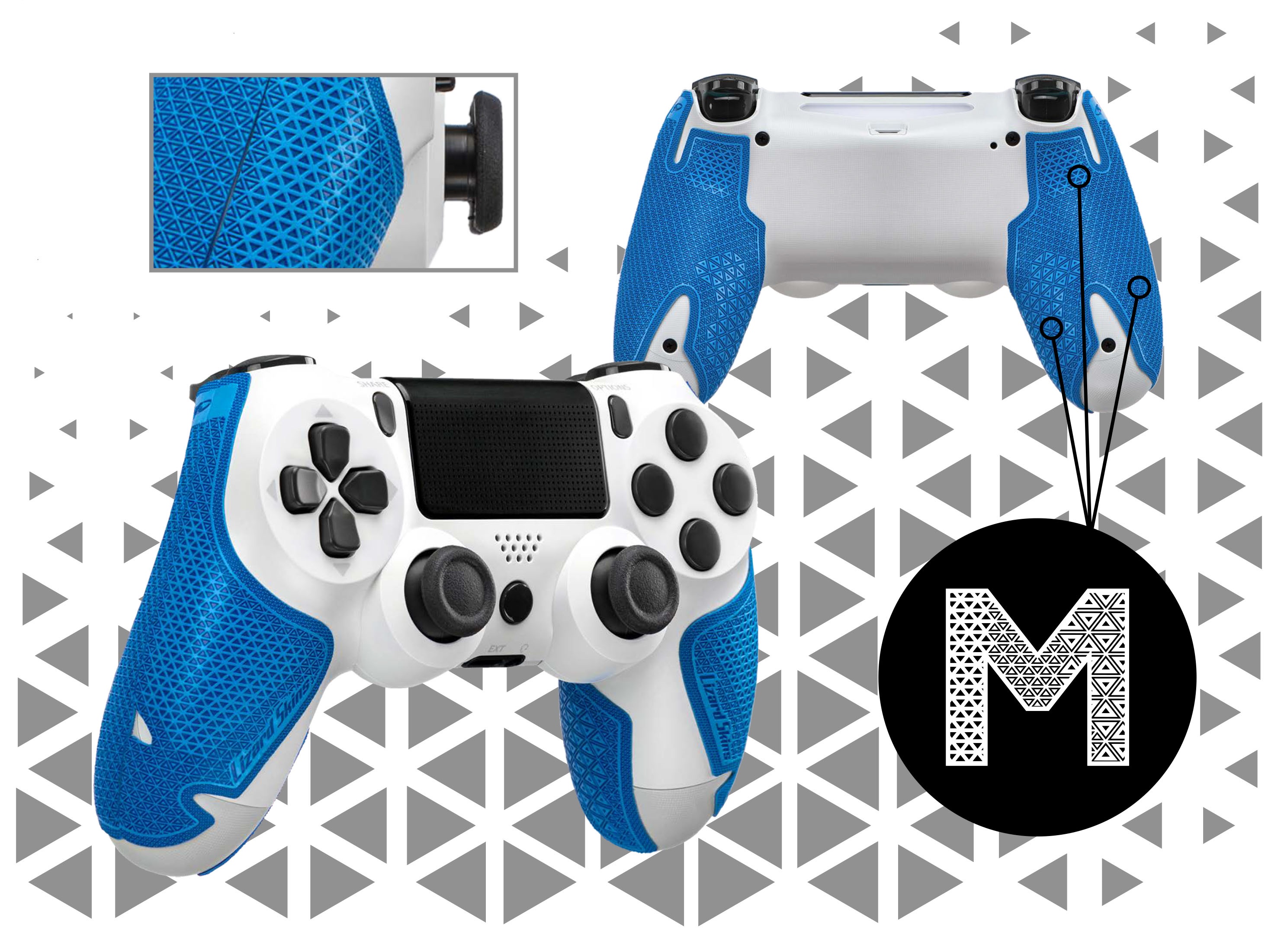 Ps4 controller on sale grip skins